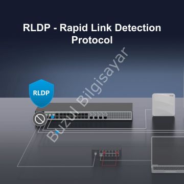 RUIJIE RG-S2915-24GT4MS-L 24 PORT 10/100/1000 4 X SFP YONETILEBILIR RACK MOUNT SWITCH