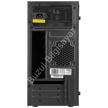 EVEREST BLAZON 250W ATX PENCERELİ RGB LED ŞERİTLİ 2xUSB2.0 SİYAH GAMING KASA