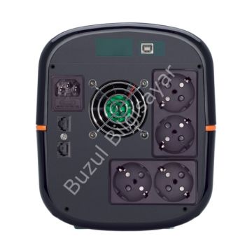 TUNÇMATİK DIGITECH ECO 1500VA 2x12V/7AH LINE INTERACTIVE UPS TSK3672