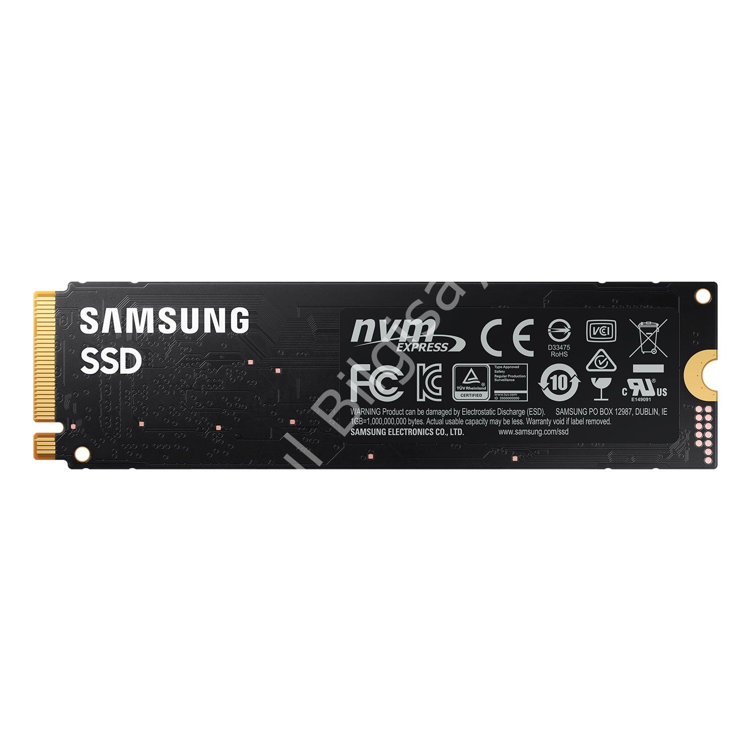 SAMSUNG 980 1TB 3500/3000MB/s NVME SSD MZ-V8V1T0BW