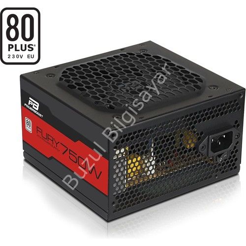 POWER BOOST BST-ATX750WEU 750W 80+ 12cm FANLI POWER SUPPLY