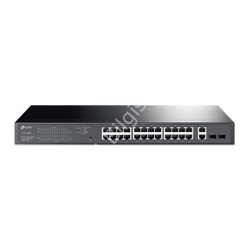 TP-LINK TL-SG1428PE 28 PORT 10/100/1000 24 PORT POE+ 2 X SFP YONETILEBILIR RACK MOUNT SWITCH