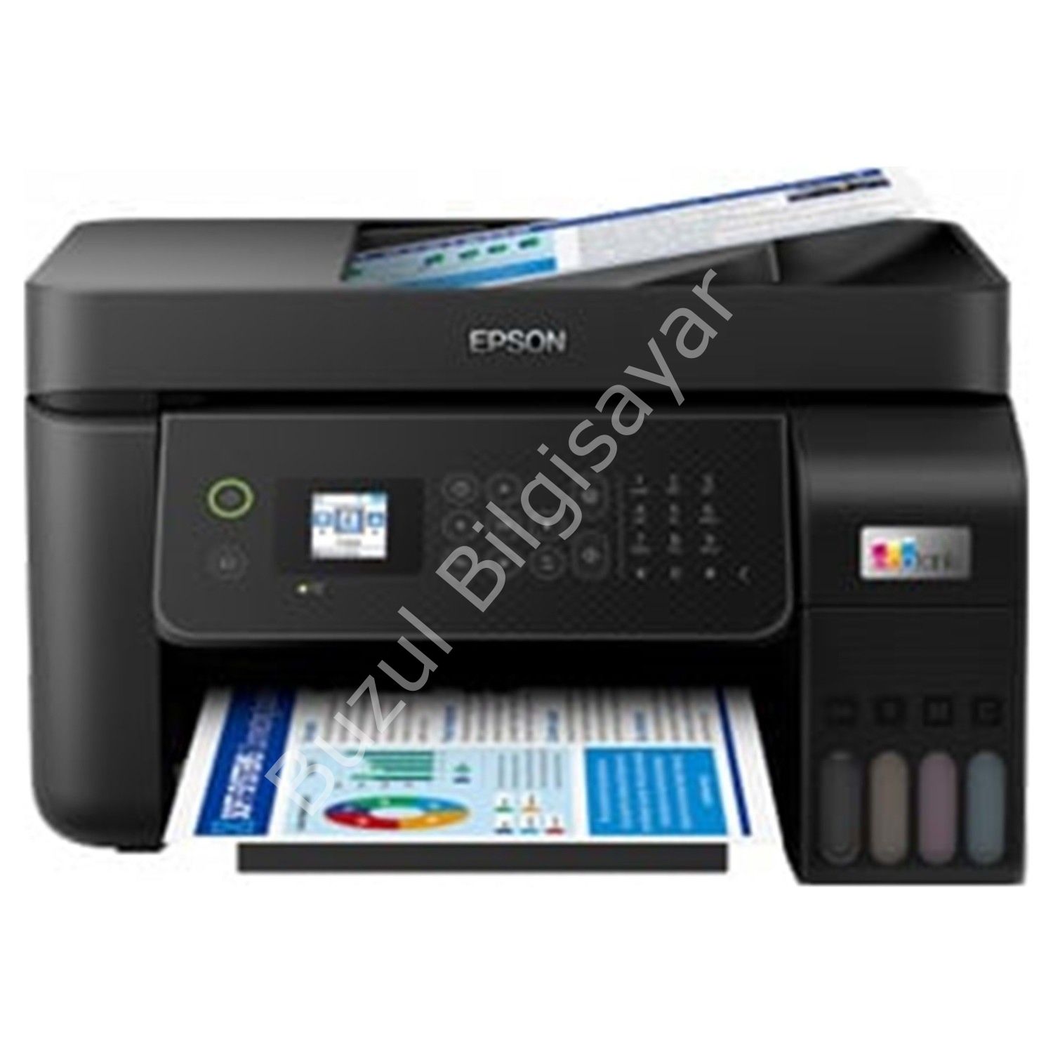 EPSON C11CJ65403 ECOTANK L5290 TANKLI YAZICI TARAYICI FOTOKOPİ FAX USB/ETHETNET/WIFI A4