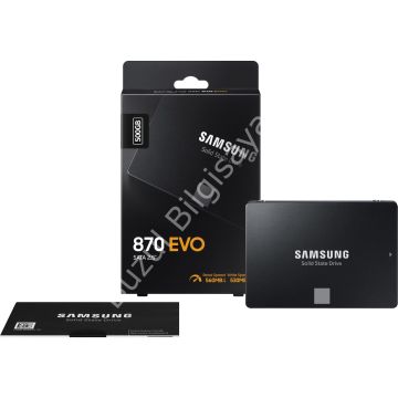 SAMSUNG 870 EVO 500GB 560/530MB/s 2.5'' SATA3 SSD MZ-77E500BW
