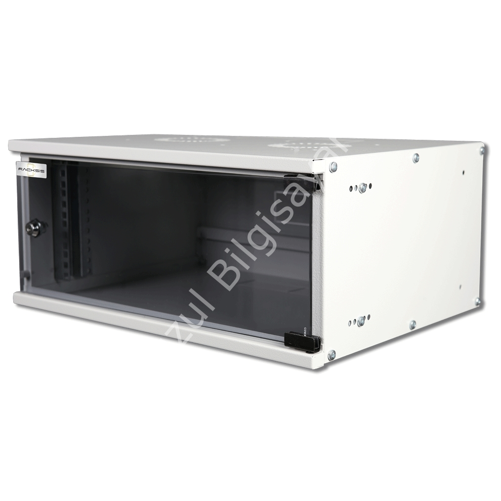 RACKSIS SHO12U5240D 12U 19'' 520x400x585MM DUVAR TİPİ KABİNET (DEMONTE)