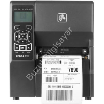 ZEBRA ZT230 THERMAL TRANSFER USB/ETHERNET ENDÜSTRİYEL BARKOD YAZICI