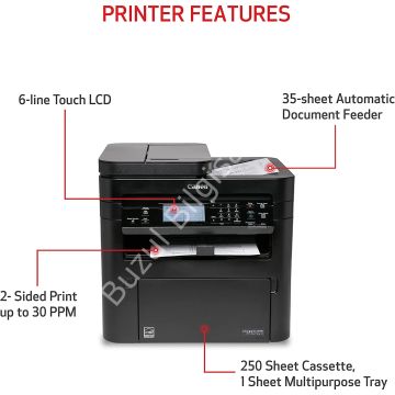 CANON i-SENSYS MF267DW II LAZER YAZICI TARAYICI FOTOKOPİ FAX DUBLEX USB/ETHERNET/WIFI A4