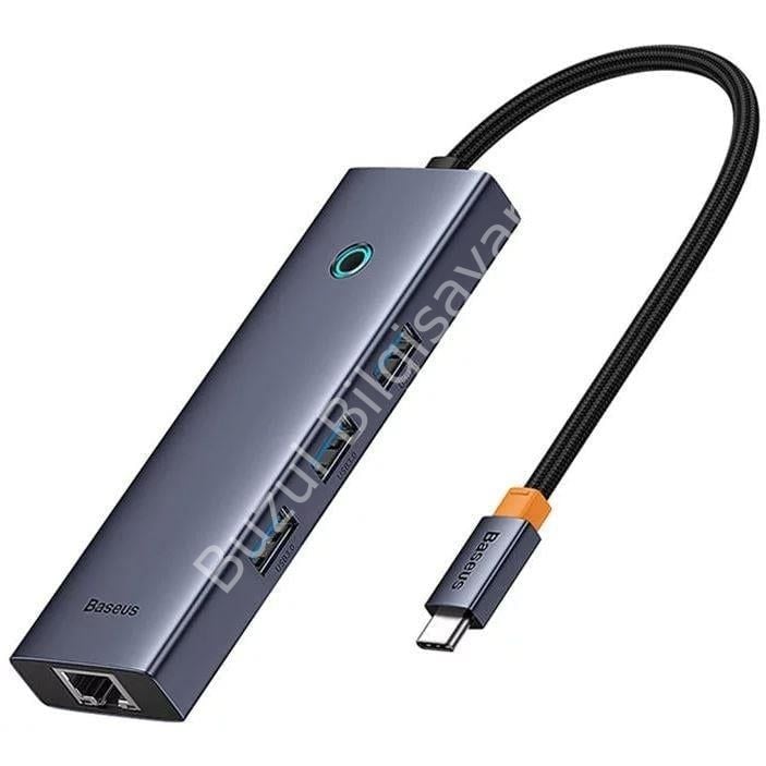 BASEUS B00052807813-00 TYPE-C TO 4K HDMI/USB 3.0/+ 6IN1 ÇEVİRİCİ HUB