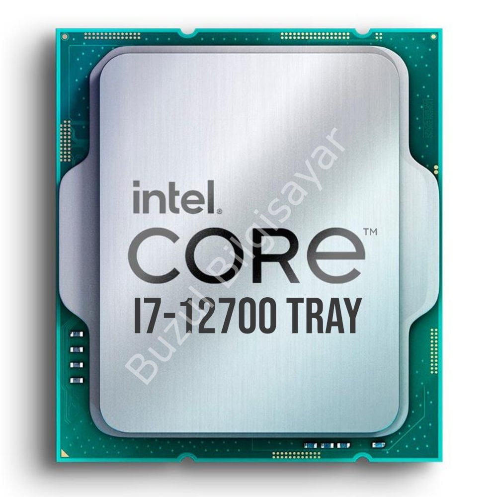 INTEL ALDER LAKE I7-12700 3.60GHz 25MB 1700p TRAY İŞLEMCİ FANSIZ