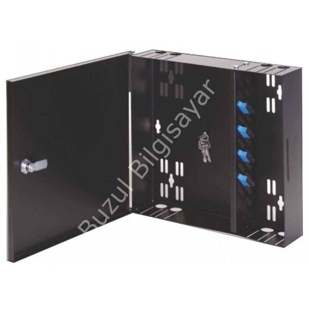 ERAT 1U 19'' 24 PORT SC DX DUVAR TİPİ DUBLEX PATCH PANEL