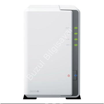 SYNOLOGY DS223J 2 BAY 1xGLAN NAS DEPOLAMA ÜNİTESİ