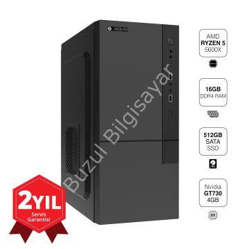 IROMX IRB35-R501 RYZEN 5 5600X 16GB 512GB SSD 4GB GT730 KASA