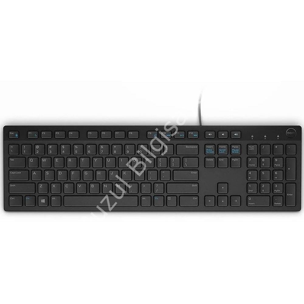 DELL KB216 (580-ADHQ) KABLOLU USB MULTİMEDYA SİYAH Q KLAVYE (ingilizce)