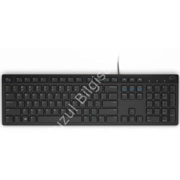 DELL KB216 (580-ADHQ) KABLOLU USB MULTİMEDYA SİYAH Q KLAVYE (ingilizce)