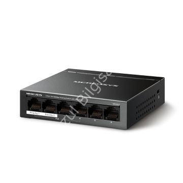 TP-LINK MERCUSYS MS106LP 6 PORT 10/100 4 PORT POE+ YONETILEMEZ DESKTOP SWITCH METAL KASA