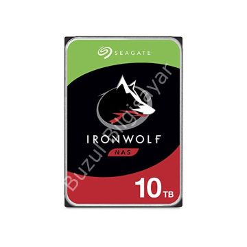 SEAGATE IRONWOLF 10TB 7200RPM 256MB SATA3 ST10000VN000 NAS HDD RESMİ DİSTİ GARANTİLİ