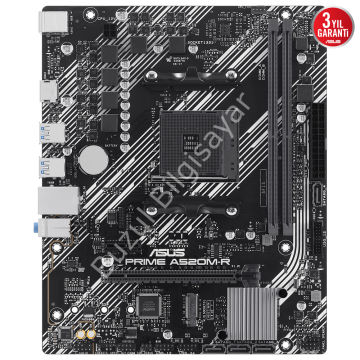 ASUS PRIME A520M-R 2xDDR4 HDMI 1xM2 AM4 ANAKART