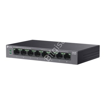 TP-LINK LS108GP 8 PORT 10/100/1000 8 PORT POE+ YONETILEMEZ DESKTOP SWITCH METAL KASA