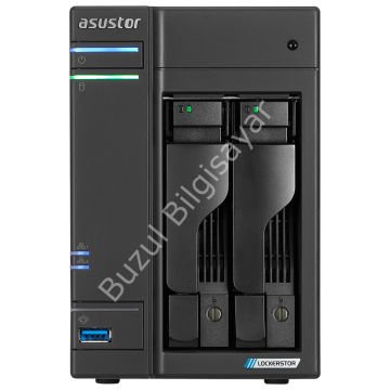 ASUSTOR AS6702T 4GB 2 BAY 1xGLAN DEPOLAMA ÜNİTESİ