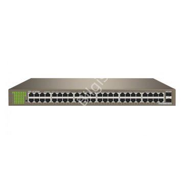 IP-COM IP-G1050F 48 PORT 10/100/1000 2 X SFP YONETILEMEZ RACK MOUNT SWITCH METAL KASA
