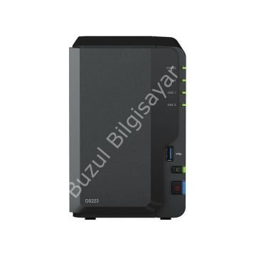 SYNOLOGY DS223 2 BAY 1xGLAN NAS DEPOLAMA ÜNİTESİ