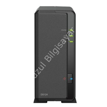 SYNOLOGY DS124 1 BAY 1xGLAN NAS DEPOLAMA ÜNİTESİ