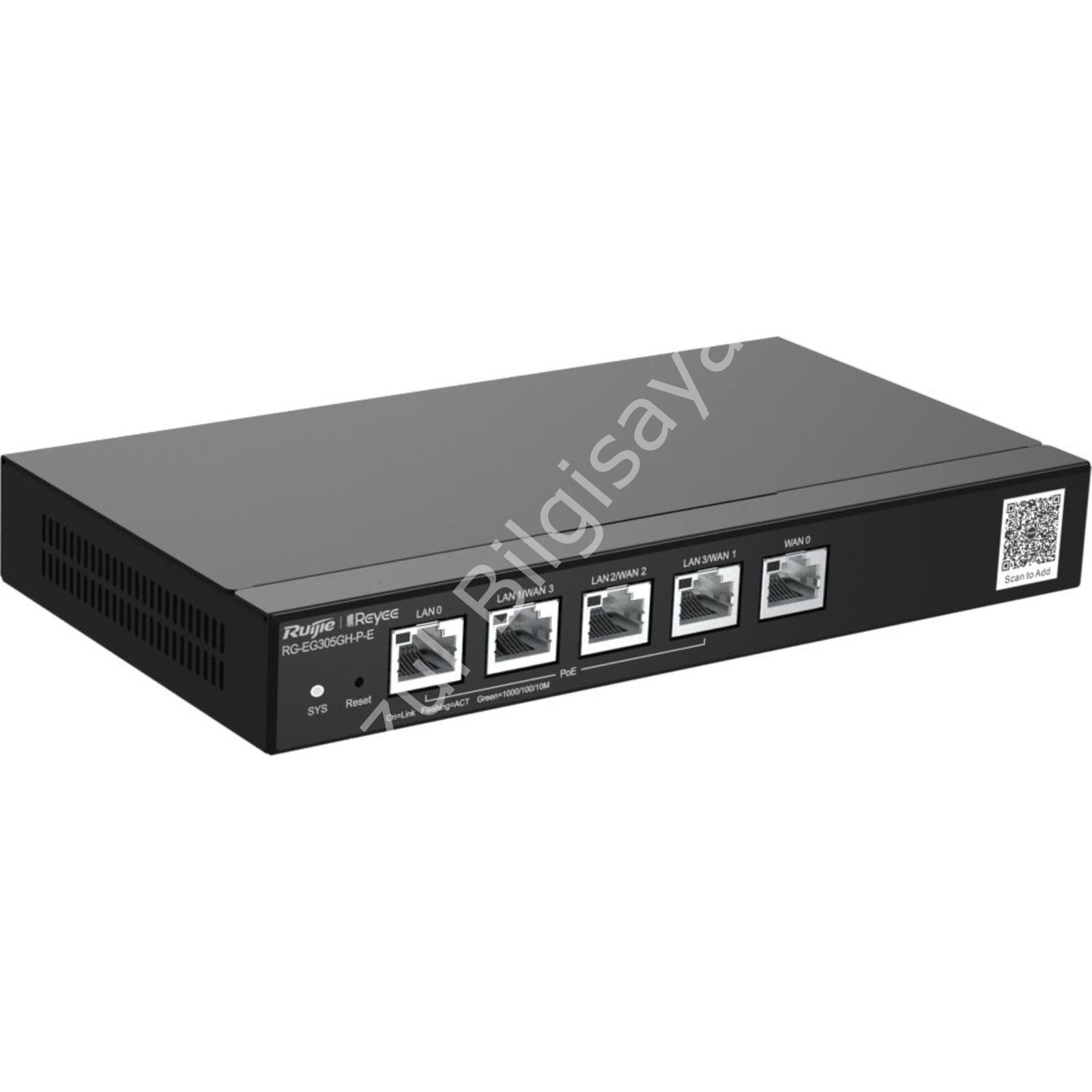 RUIJIE RG-EG305GH-P-E 5 PORT 10/100/1000 4 PORT POE YONETILEBILIR GATEWAY/ROUTER