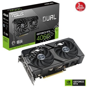 ASUS DUAL-RTX4060-O8G-EVO RTX4060 8GB GDDR6X 128Bit 3xDP/1xHDMI