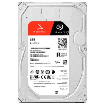 SEAGATE IRONWOLF 8TB 7200RPM 256MB SATA3 ST8000VN004 NAS HDD