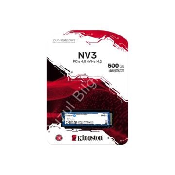 KINGSTON NV3 500GB 5000/3000MBs NVMe PCIe M.2 SSD SNV3S/500G
