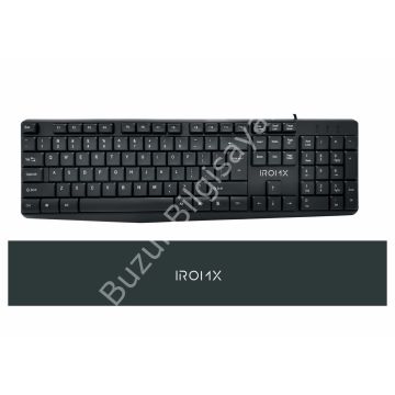 IROMX SK10X TR KABLOLU STANDART SİYAH Q KLAVYE