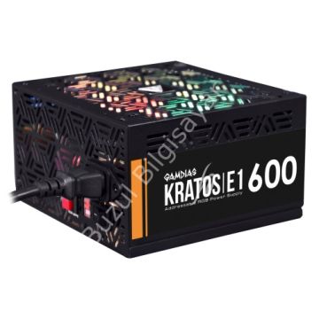 GAMDIAS KRATOS E1-600 600W RGB POWER SUPPLY