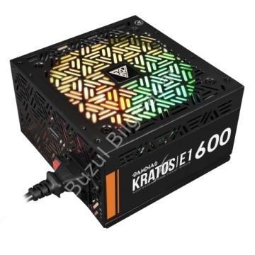 GAMDIAS KRATOS E1-600 600W RGB POWER SUPPLY