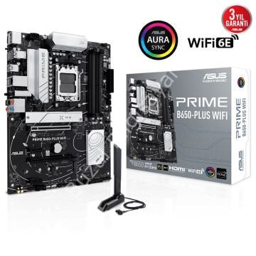 ASUS PRIME B650-PLUS WIFI 4xDDR5 DP/HDMI 2xM.2 AM5 ANAKART