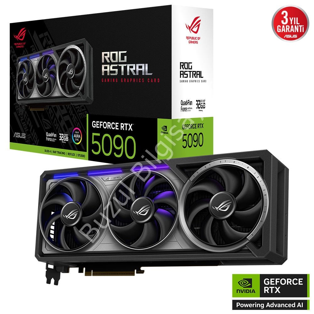 ASUS ROG-ASTRAL-RTX5090-32G-GAMING RTX5090 32GB GDDR7 512Bit 3x DP 2x HDMI