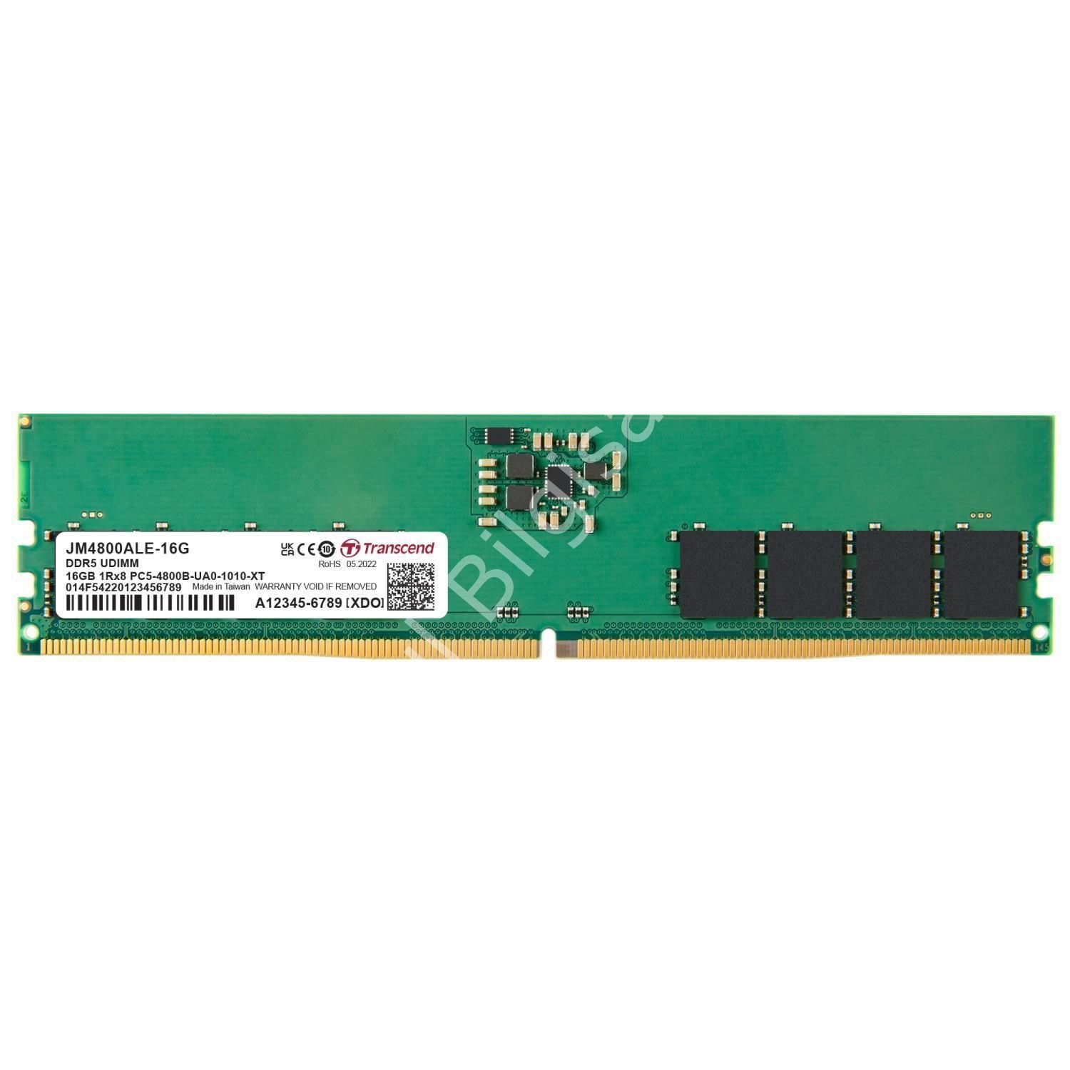 TRANSCEND JM4800ALE-16G 16GB 4800MHz DDR5 PC RAM