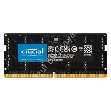 CRUCIAL 32GB 4800MHz DDR5 KUTULU CT32G48C40S5 NOTEBOOK RAM