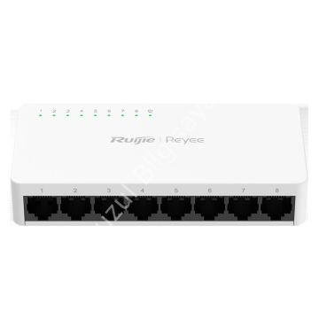 RUIJIE REYEE ES08G-L 8 PORT 10/100/1000 YONETILEMEZ DESKTOP SWITCH PLASTİK KASA
