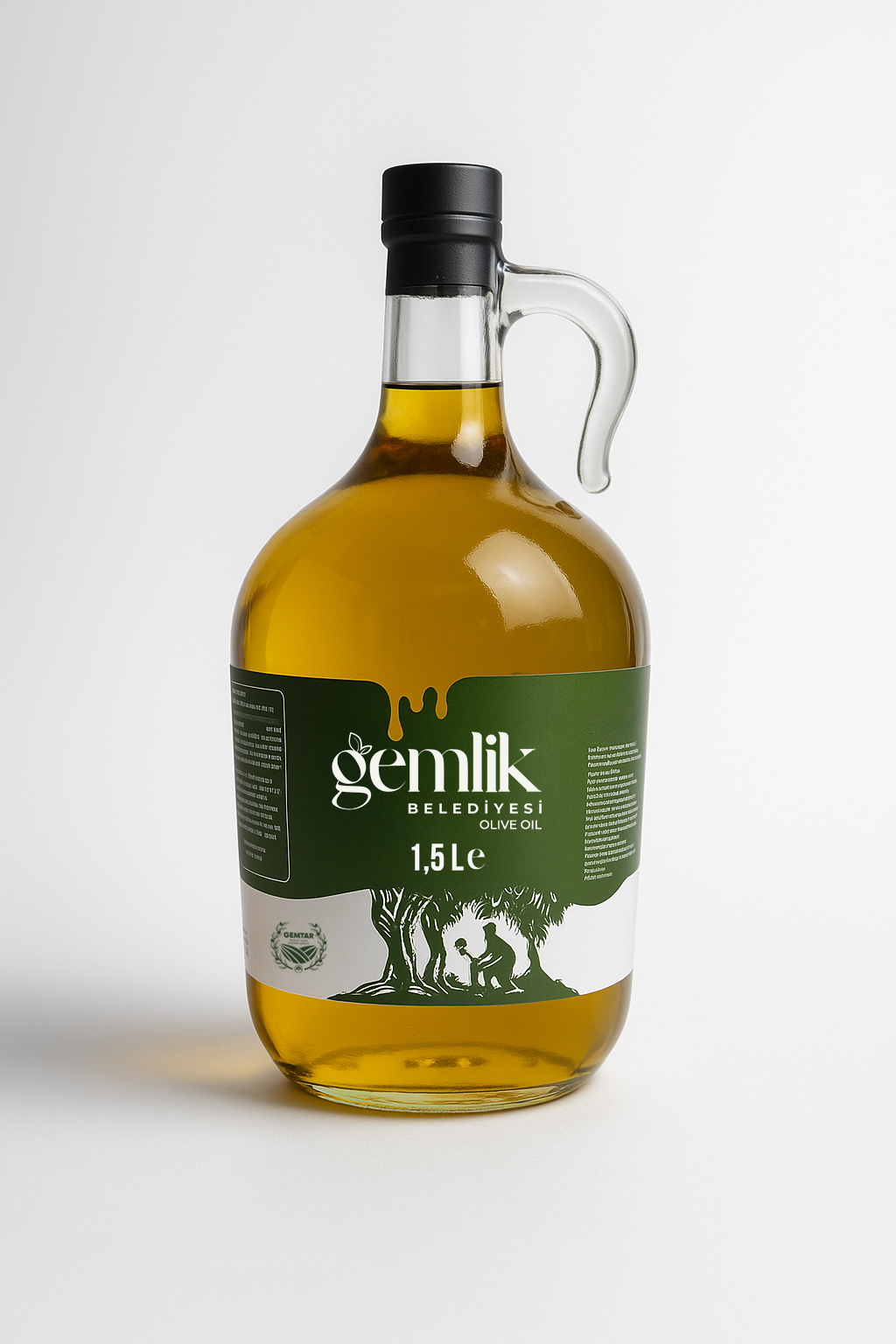 1,5 Lt Natürel Sızma Zeytinyağı