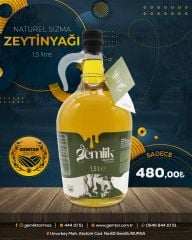 1,5 Lt Natürel Sızma Zeytinyağı