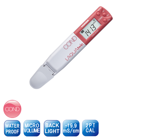 HORIBA LAQUAtwin EC-11 İletkenlik Ölçer 2.00... 19.99 mS/cm / 0.01 mS/cm