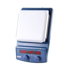 FOURE'S Dijital Isıtıcılı Manyetik Karıştırıcı 50 – 1500rpm 550 °C / 20 Lt Kapasite 185X185 Tabla Stand ve Sıcaklık Probu Dahil