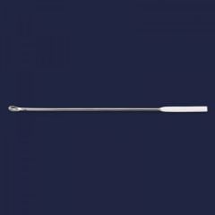 İSOLAB 047.06.180 spatül - paslanmaz çelik - mikro kaşıklı - 180 mm