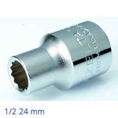 İzeltaş Lokma Anahtar Oniki Köşe 1/2'' 24 Mm