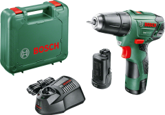 Bosch Easy Drill 12-2 Akülü Delme/Vidalama Makinesi 2,5 AH (Çift Akü)