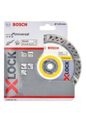 Bosch - X-LOCK - Best Serisi Genel Yapı Malzemeleri ve Metal İçin Elmas Kesme Diski 125 mm