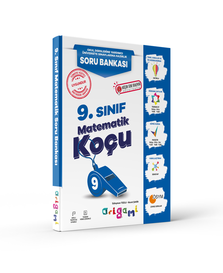 Origami Serisi 9. Sınıf Matematik Soru Bankası