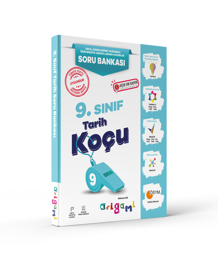 Origami Serisi 9. Sınıf Tarih Soru Bankası