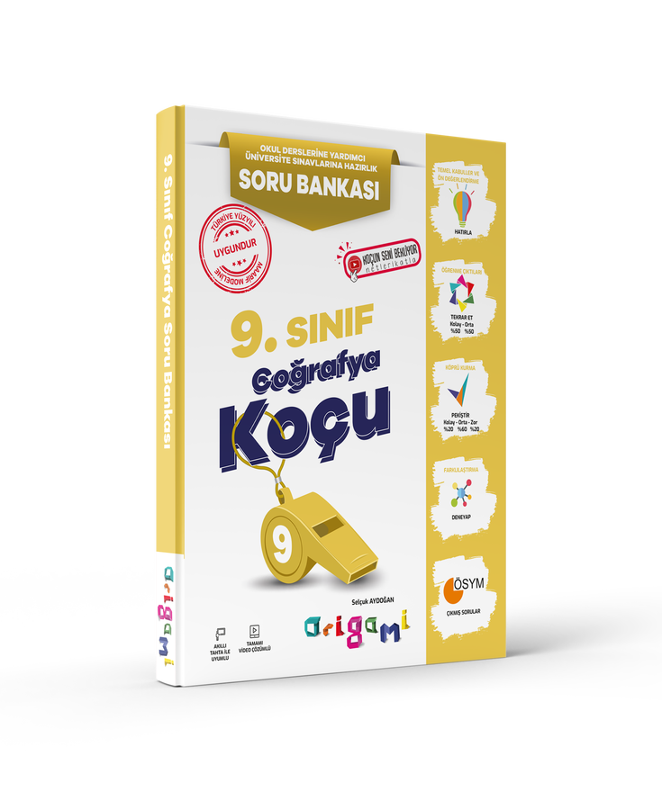 Origami Serisi 9. Sınıf Coğrafya Soru Bankası
