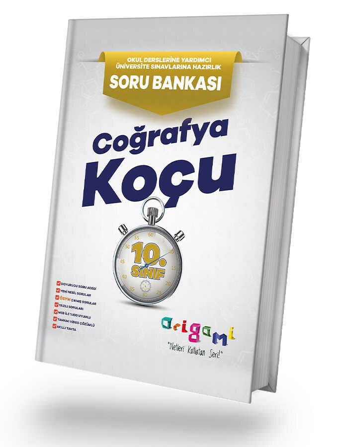Origami Serisi 10. Sınıf Coğrafya Soru Bankası